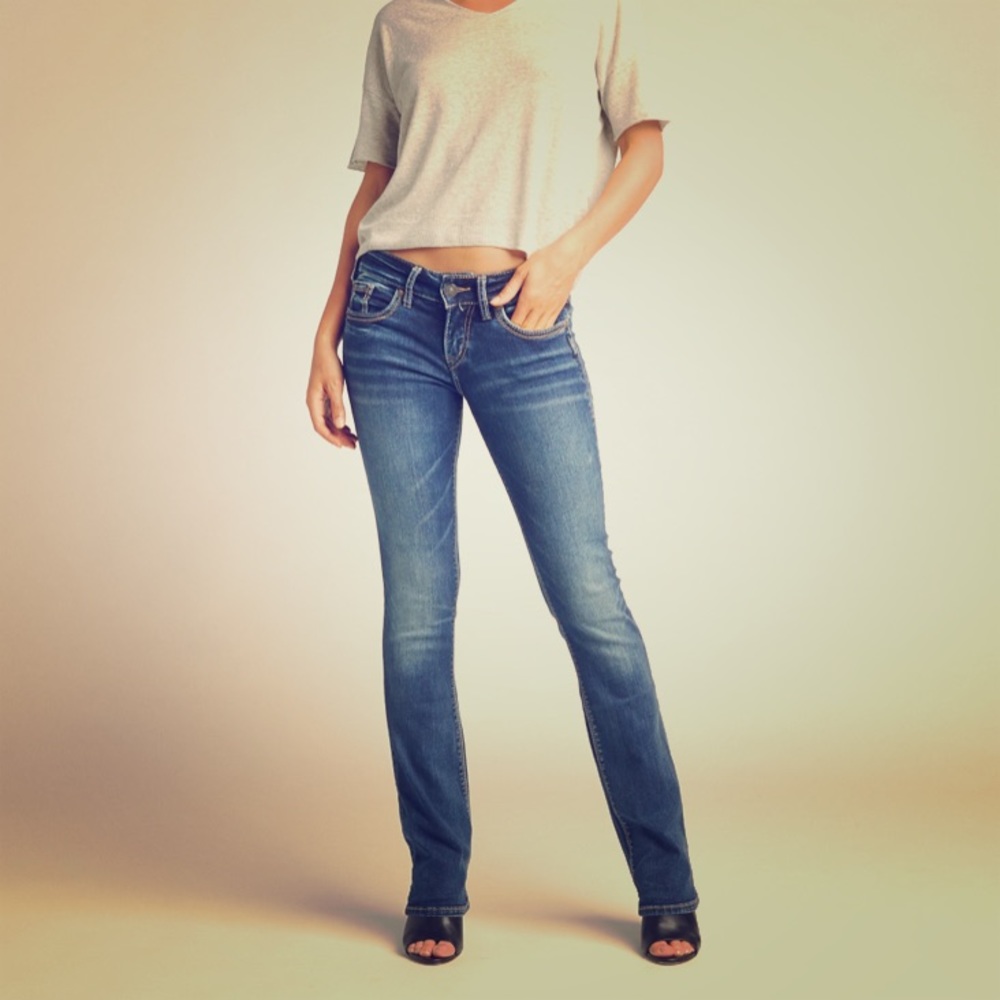 Silver jeans Suki slim dark size W30/L31